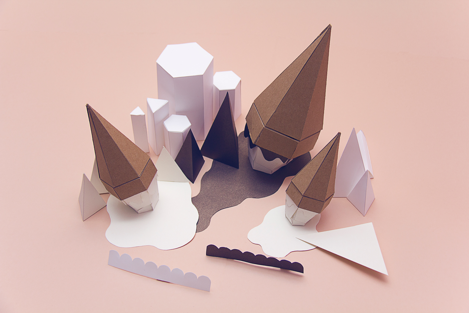 Ice Cream Paperscape